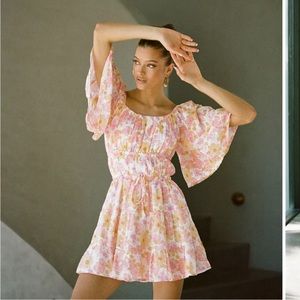 Sabo Skirt Indie floral mini dress.